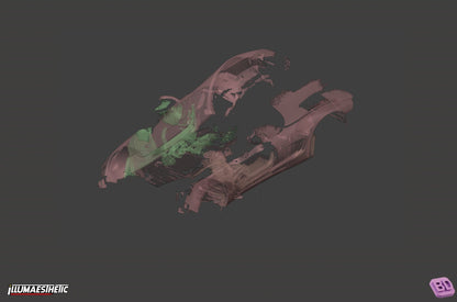 Chevrolet Corvette C5 3D Scan (1997-2004)