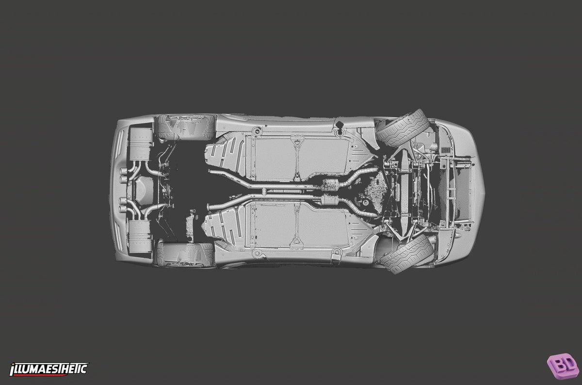 Chevrolet Corvette C5 3D Scan (1997-2004)