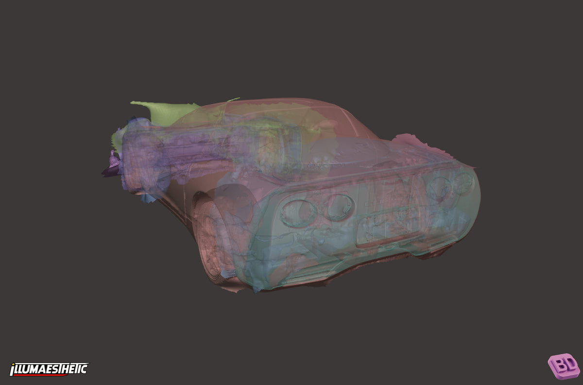 Chevrolet Corvette C5 3D Scan (1997-2004)