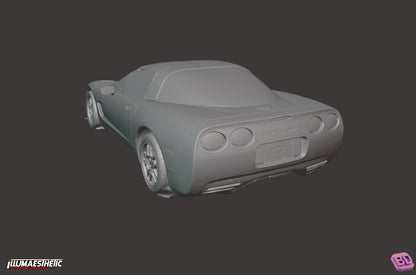 Chevrolet Corvette C5 3D Scan (1997-2004)