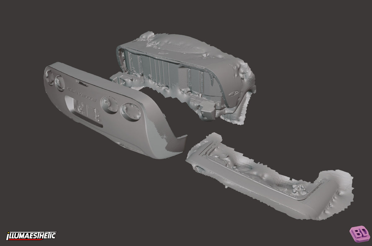 Chevrolet Corvette C5 3D Scan (1997-2004)