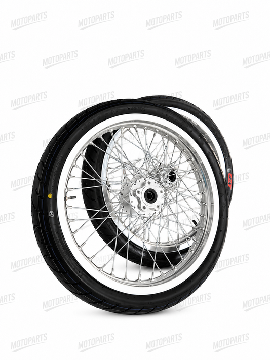 Chrome LBX/ERIDE Supermoto Wheelset