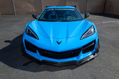 Carbon Fiber Front Splitter/ Airdam/ Lip - Chevrolet Corvette C8 Z06, E Ray, ZR1, Grand Sport