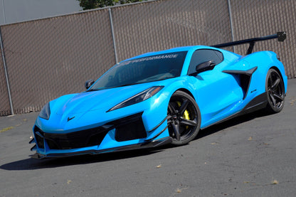 Carbon Fiber Front Splitter/ Airdam/ Lip - Chevrolet Corvette C8 Z06, E Ray, ZR1, Grand Sport