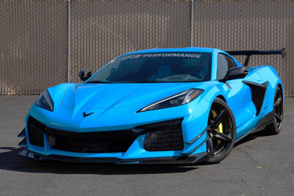 Carbon Fiber Front Splitter/ Airdam/ Lip - Chevrolet Corvette C8 Z06, E Ray, ZR1, Grand Sport