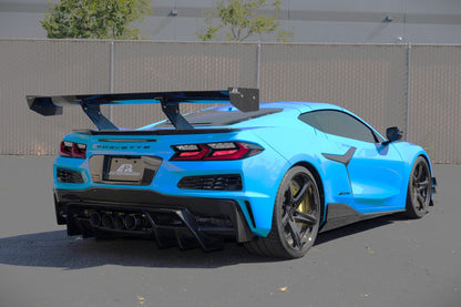 Carbon Fiber Side Rocker Extensions/ Side Skirts - Chevrolet Corvette C8 Z06/ E Ray/ ZR1/ Grand Sport