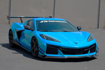 Carbon Fiber Side Rocker Extensions/ Side Skirts - Chevrolet Corvette C8 Z06/ E Ray/ ZR1/ Grand Sport