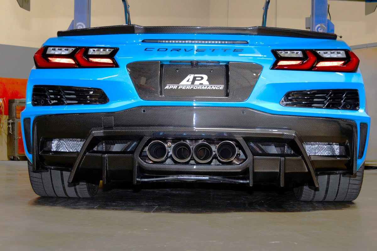 Carbon Fiber Rear Diffuser - Chevrolet Corvette C8 Z06, ERAY, ZR1, Grand Sport
