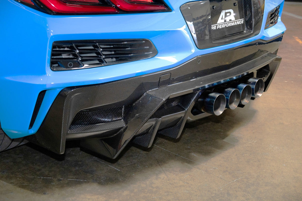 Carbon Fiber Rear Diffuser - Chevrolet Corvette C8 Z06, ERAY, ZR1, Grand Sport