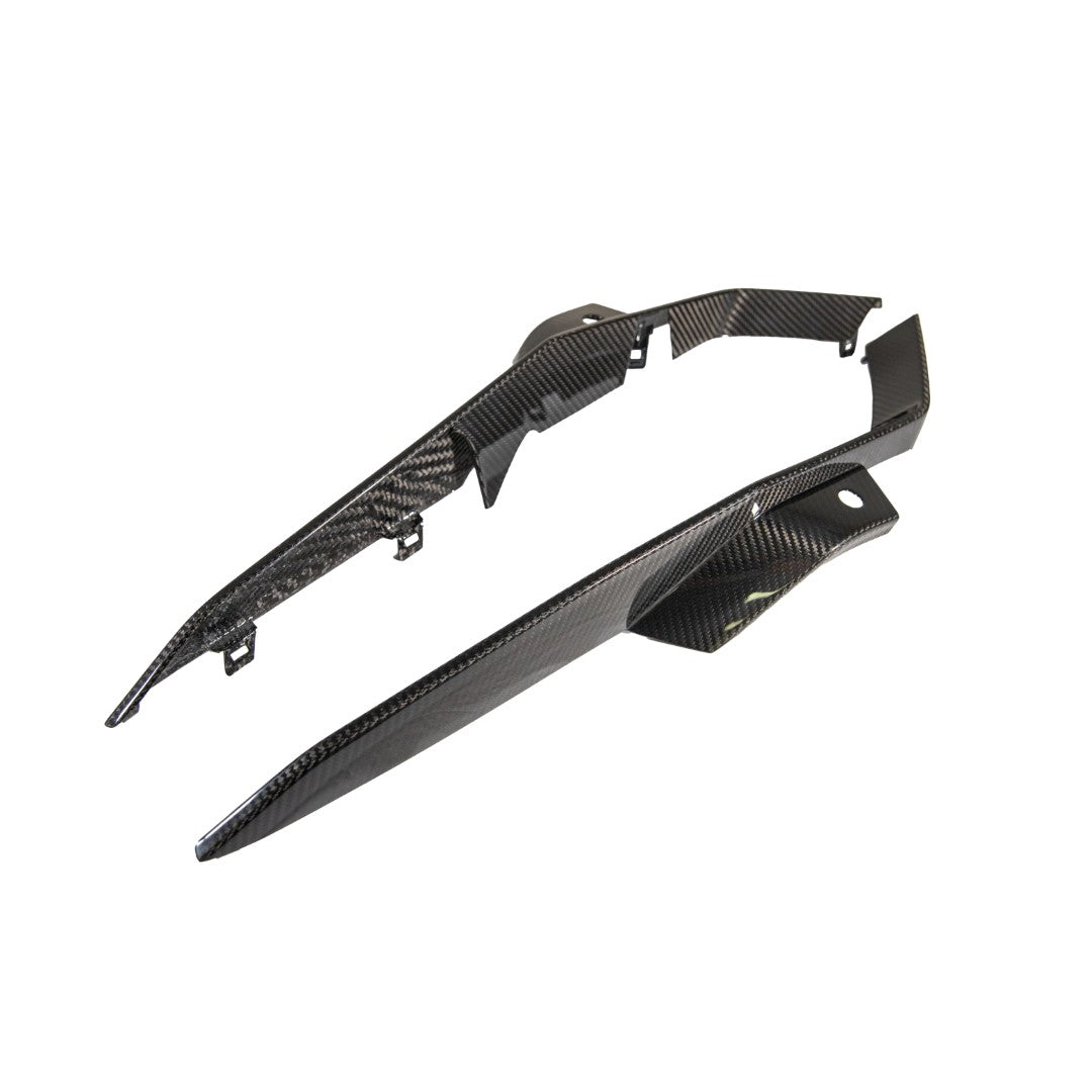 Carbon Fiber Front Bumper Grille Inserts - Chevrolet Corvette C8 Z06