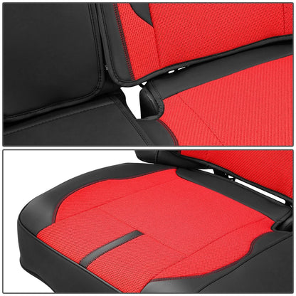 Drive Series Full Set Seat Covers - Black/Red