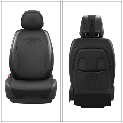 Protex Plus Front Row Seat Covers Set Black