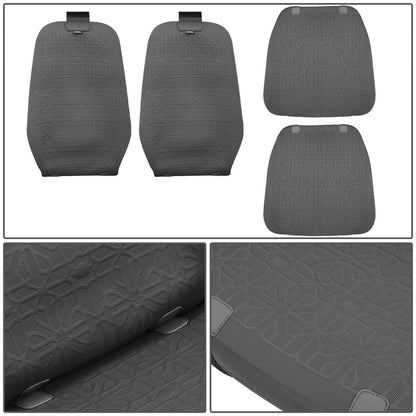 Protex Series Front Row Seat Covers - Dark Grey