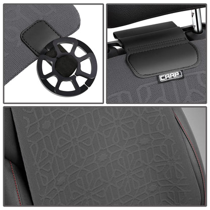 Protex Series Front Row Seat Covers - Dark Grey