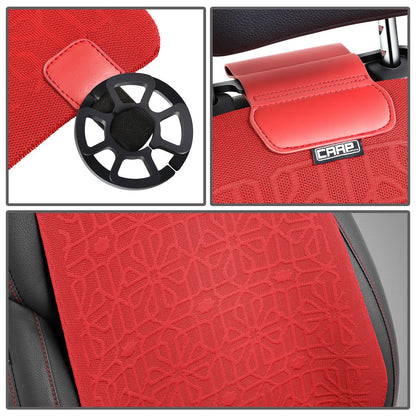 Protex Series Front Row Red Seat Covers