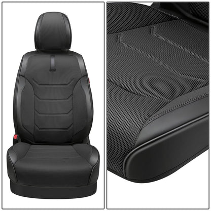 Sport Series Front Row Seat Covers - Black