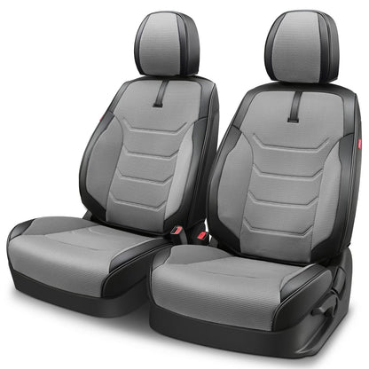 Sport Series Front Row Seat Cover Set - Grey