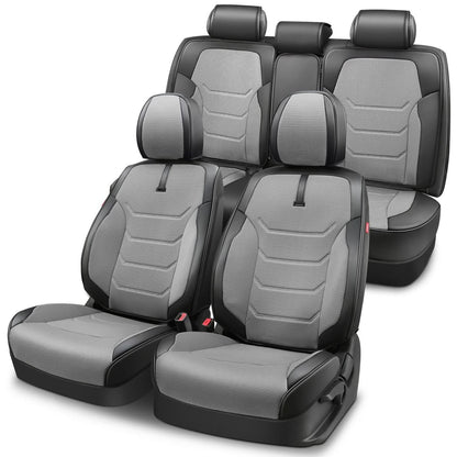 Sport Series Full Set Seat Covers - Grey
