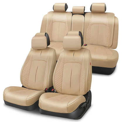 Voris Style Full Set Seat Covers - Beige