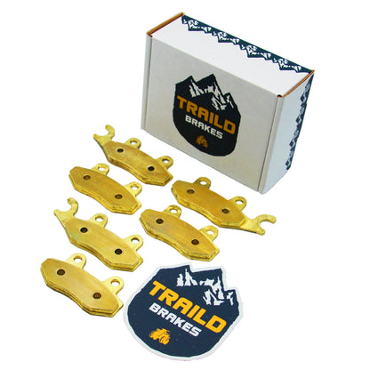 Can Am Commander 1000R/800R 2011-2020 Brass Brake Pad Set