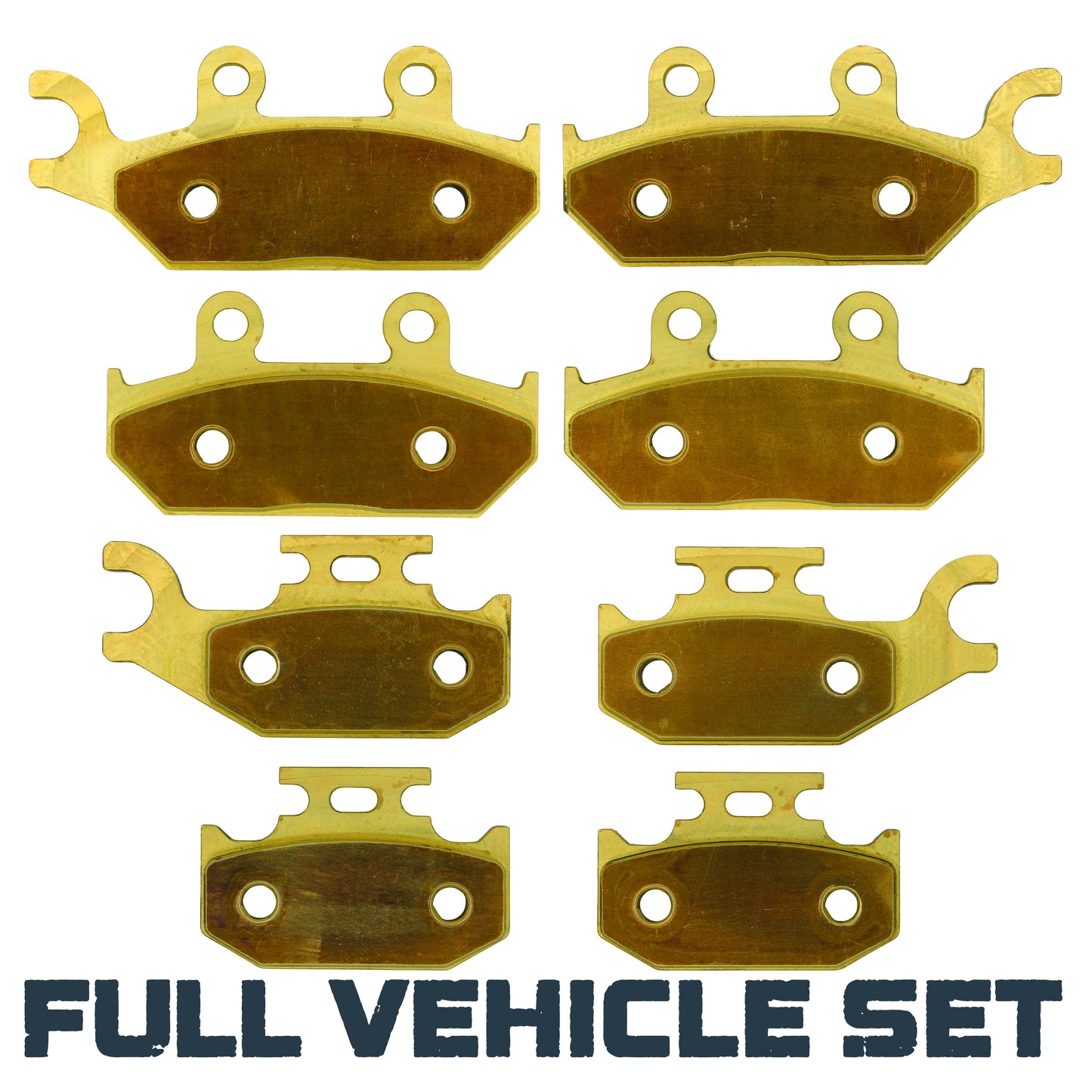 Can-Am Maverick MAX/XDS/XMR 2013-2018 Brass Brake Pad Set