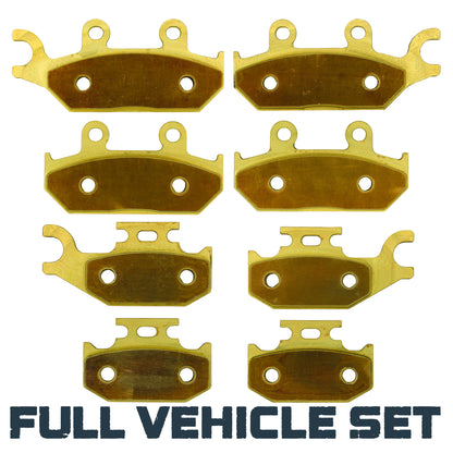 Can Am Commander MAX 1000R/800R 2014-2020 Brass Brake Pad Set
