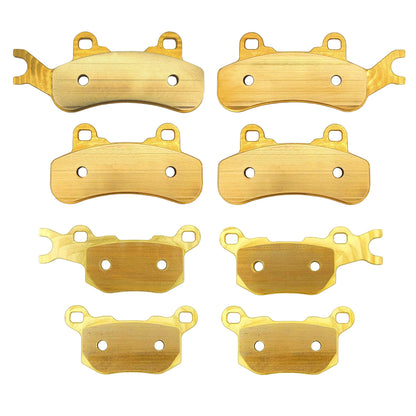 Can-Am Defender 3-Seater HD7 HD8 HD9 HD10 HD11 2016-2026 Brass Brake Pad Set