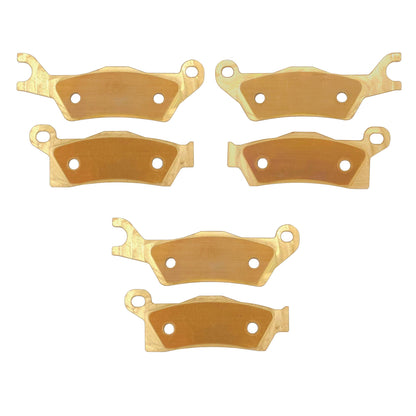 Can-Am Outlander 450/500/570/650/700/850/1000/HD5/HD7/PRO 2013-2026 Brass Brake Pad Set