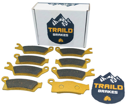 Can-Am Outlander 1000/850/650/450 6x6 2015-2026 4 Wheel Ceramic Brake Pad Set