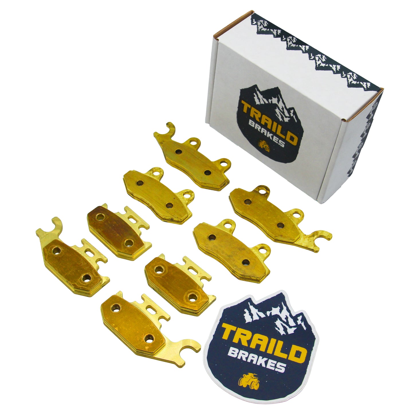 Can-Am Maverick 2013-2018 Brass Brake Pad Set