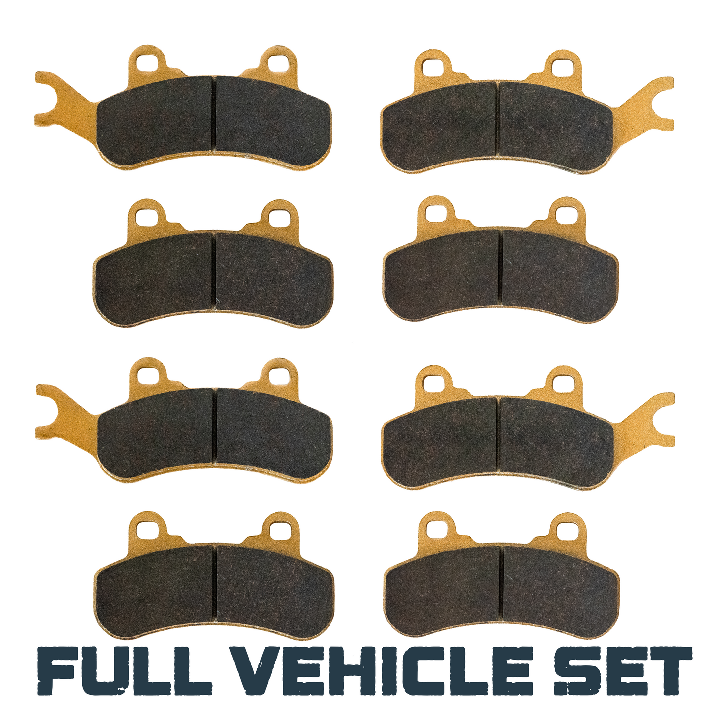 Can-Am Defender MAX HD7 HD8 HD9 HD10 HD11 6x6 & PRO 2017-2026 Ceramic Brake Pad Set