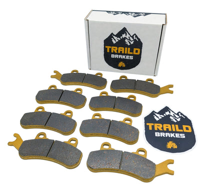 Can-Am Defender MAX 6-Seater/PRO/6x6 HD10/HD9/HD8/HD7 2016-2026 Ridge Rider Rotor and Pad Kit