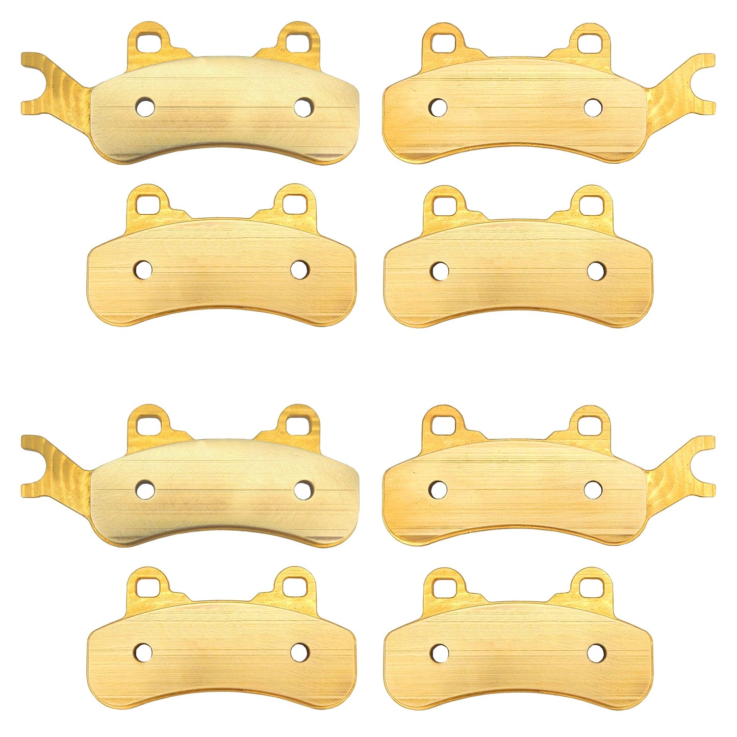 Can-Am Maverick X3/MAX/Sport/Trail 2017-2026 Front & Rear Brass Brake Pad Set