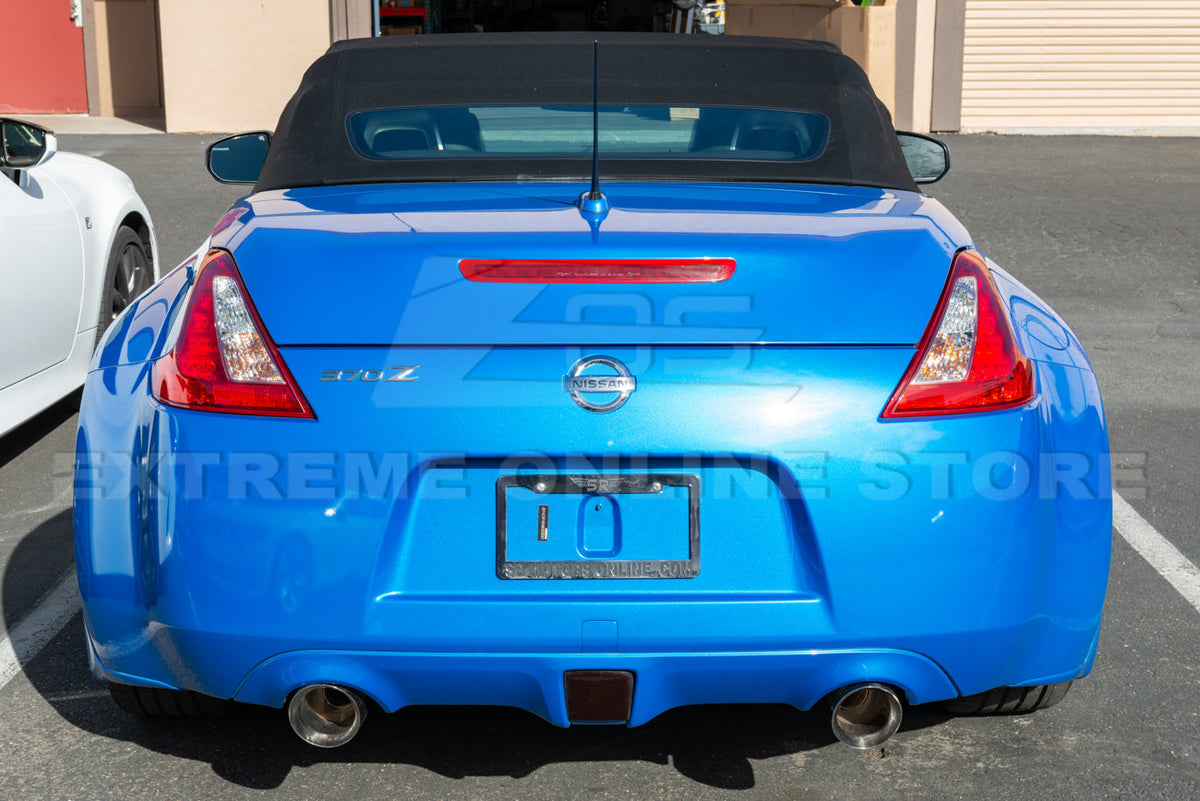 2009-2021 Nissan 370Z Z34 Muffler Delete Axle Back 4.5" Dual Tips Exhaust