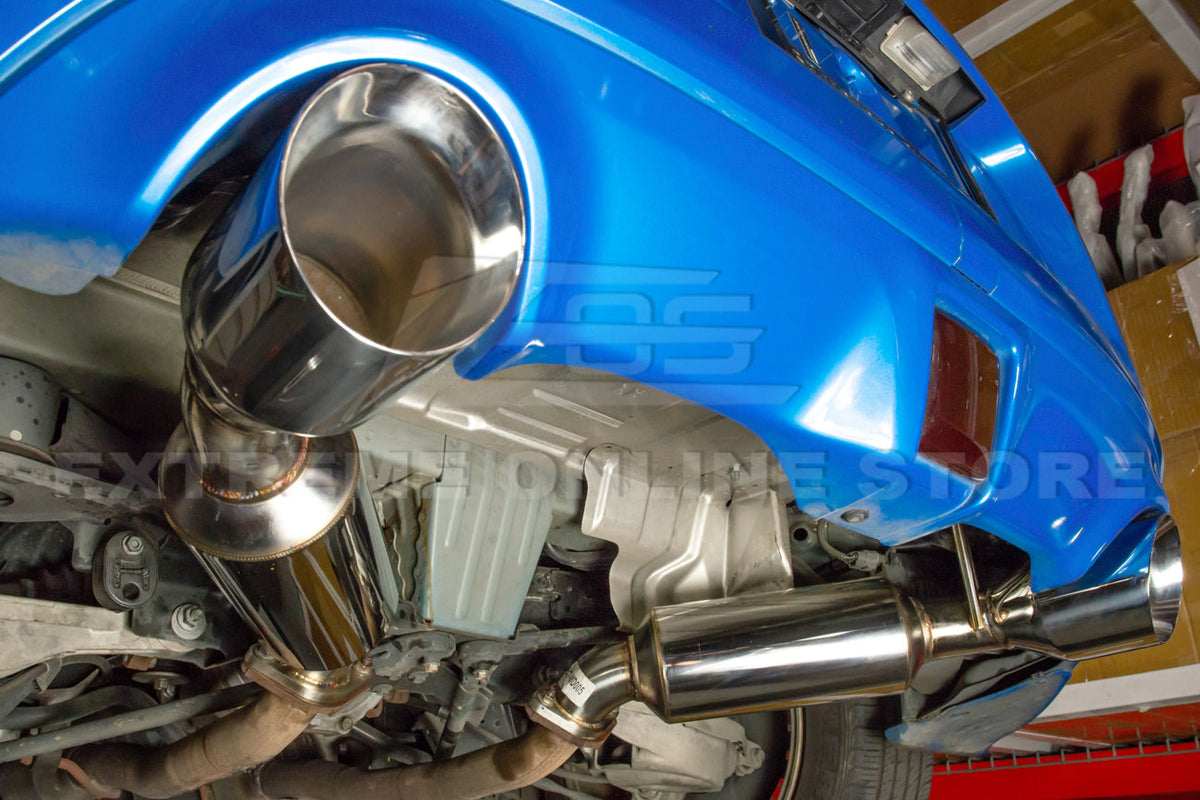 2009-2021 Nissan 370Z Muffler Axle Back Dual Tips Exhaust