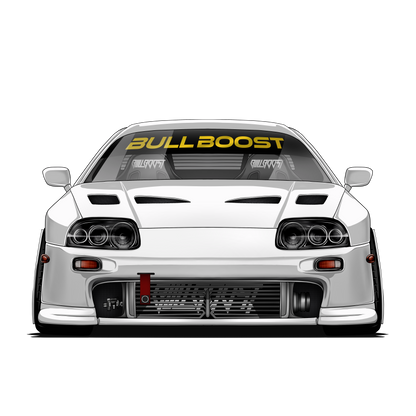 Bull Boost Vinyl Window Banner | 45 ENTRIES