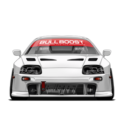 Bull Boost Vinyl Window Banner | 45 ENTRIES