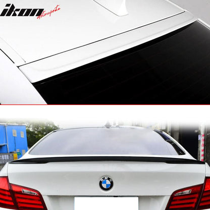 2011-2016 BMW 5 Series F10 Sedan P Trunk Spoiler & 3D Roof Spoiler ABS