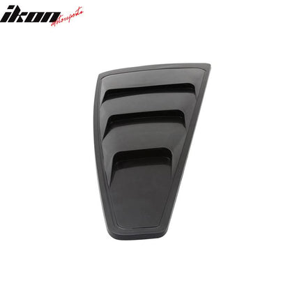 2005-2014 Ford Mustang 3 Vents Quarter Rear Side Window Louver ABS