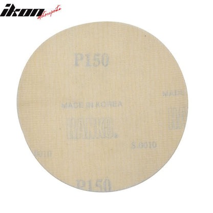 50PC Disc 150 Grit PSA 5" Sanding Paper Sheets Repair Sandpaper