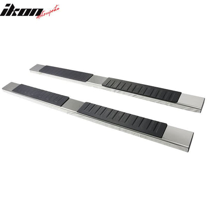 2019-2022 Chevy Silverado Sierra Double Cab 6in SS Side Step Nerf Bars