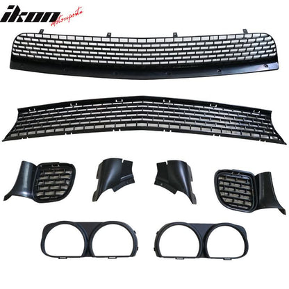 2008-2014 Dodge Challenger Front Bumper + Demon Lip + Fender Flares