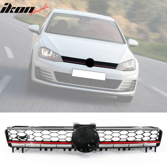 2015-2017 Golf 7 MK7 GTI Type Front Bumper + Grill Logo Badge Base
