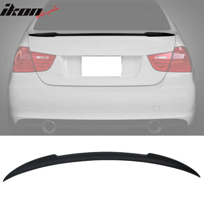 2006-2011 BMW E90 M4 Trunk Spoiler Matte Black ABS