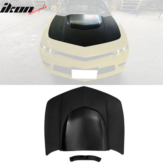 2014-2015 Chevy Camaro ZL1 Style Front Bumper Cover PP + Hood Cover