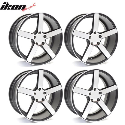4PCS 19X8.5 +35 5X120 5 Spoke Wheels/Rims For Acura BMW Chevy Honda Le