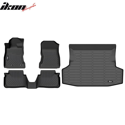 2022-2025 Subaru WRX All Weather 3D Floor Mats Carpets+ Trunk Mat TPE
