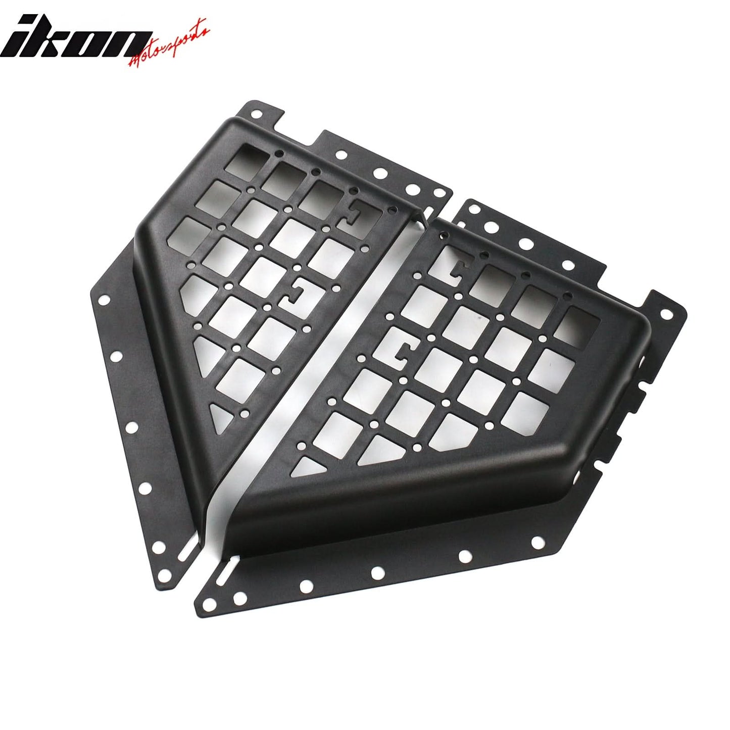 2021-2025 Ford Bronco 4-Door Black Door Storage Pocket Box ABS 4PCS