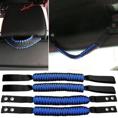 2021-2025 Ford Bronco Headrest Handle + Roll Bar Grab Nylon 4PCS