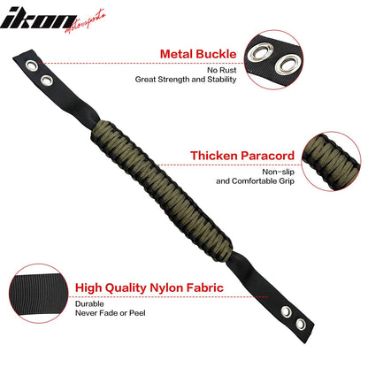 2021-2025 Ford Bronco Headrest Handle + Roll Bar Grab Nylon 4PCS